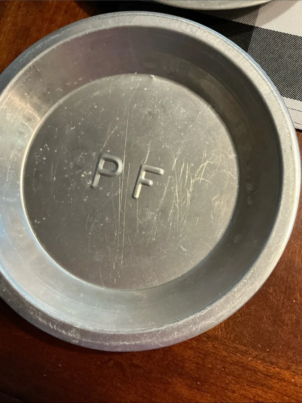 Three vintage Aluminum Pie Pans, Bakers Square, and two Poppin  Fresh